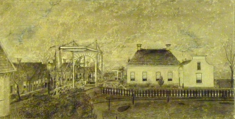 tekening van het Midden verlaat, Wildervank